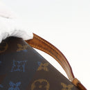 LOUIS VUITTON Monogram V line Atoll Travel Case Blue M61172 LV Auth BSZ564-18