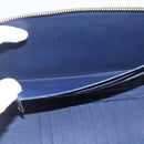 LOUIS VUITTON Monogram V line Atoll Travel Case Blue M61172 LV Auth BSZ564-21