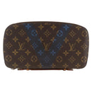 LOUIS VUITTON Monogram V line Atoll Travel Case Blue M61172 LV Auth BSZ564-13