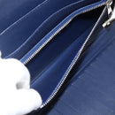 LOUIS VUITTON Monogram V line Atoll Travel Case Blue M61172 LV Auth BSZ564-11