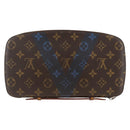 LOUIS VUITTON Monogram V line Atoll Travel Case Blue M61172 LV Auth BSZ564-2