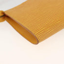LOUIS VUITTON Epi Pochette Accessoires Pouch Yellow M52949 LV Auth BSZ566-16