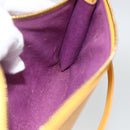 LOUIS VUITTON Epi Pochette Accessoires Pouch Yellow M52949 LV Auth BSZ566-20