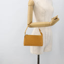 LOUIS VUITTON Epi Pochette Accessoires Pouch Yellow M52949 LV Auth BSZ566-21