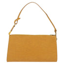 LOUIS VUITTON Epi Pochette Accessoires Pouch Yellow M52949 LV Auth BSZ566-2