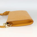 LOUIS VUITTON Epi Pochette Accessoires Pouch Yellow M52949 LV Auth BSZ566-3