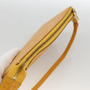 LOUIS VUITTON Epi Pochette Accessoires Pouch Yellow M52949 LV Auth BSZ566-6
