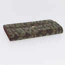 LOUIS VUITTON Graffiti Porte Monnaie Credit Brieftasche Khaki M92188 Auth BSZ567V-5