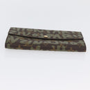 LOUIS VUITTON Graffiti Porte Monnaie Credit Brieftasche Khaki M92188 Auth BSZ567V-6