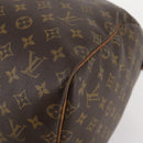 LOUIS VUITTON Monogram Keepall 55 Boston Bag M41424 LV Auth BSZ585-15