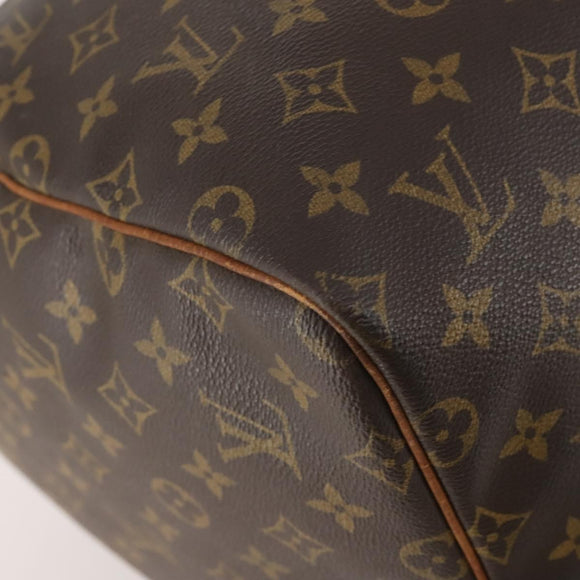 LOUIS VUITTON Monogram Keepall 55 Boston Bag M41424 LV Auth BSZ585