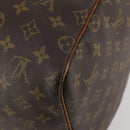 LOUIS VUITTON Monogram Keepall 55 Boston Bag M41424 LV Auth BSZ585-17