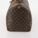 LOUIS VUITTON Monogram Keepall 55 Boston Bag M41424 LV Auth BSZ585-3