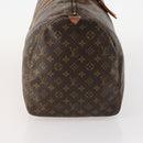LOUIS VUITTON Monogram Keepall 55 Boston Bag M41424 LV Auth BSZ585-4