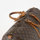 LOUIS VUITTON Monogram Keepall 55 Boston Bag M41424 LV Auth BSZ585-6