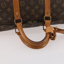 LOUIS VUITTON Monogram Keepall 55 Boston Bag M41424 LV Auth BSZ585-7