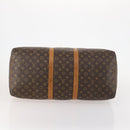 LOUIS VUITTON Monogram Keepall 55 Boston Bag M41424 LV Auth BSZ585-5