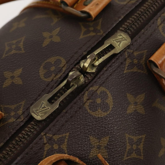 LOUIS VUITTON Monogram Keepall 45 Boston Bag M41428 LV Auth BSZ586