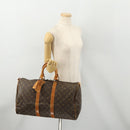LOUIS VUITTON Monogram Keepall 45 Boston Bag M41428 LV Auth BSZ586-23