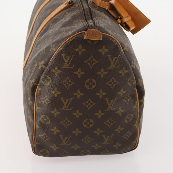 LOUIS VUITTON Monogram Keepall 45 Boston Bag M41428 LV Auth BSZ586
