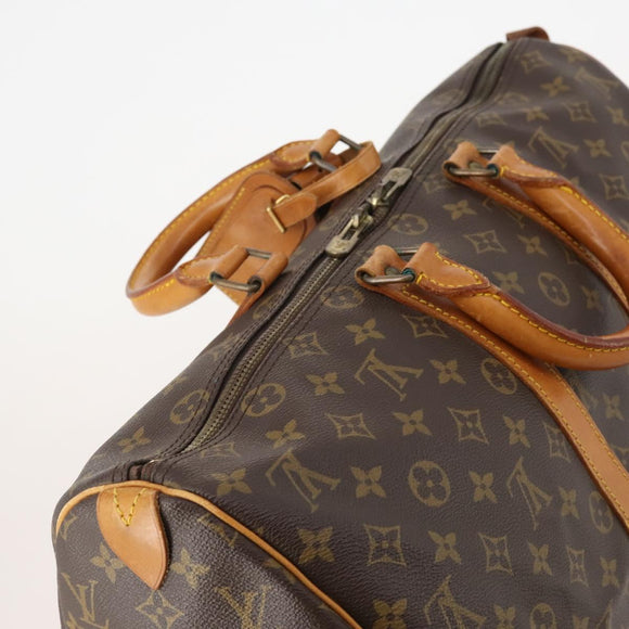 LOUIS VUITTON Monogram Keepall 45 Boston Bag M41428 LV Auth BSZ586