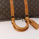 LOUIS VUITTON Monogram Keepall 45 Boston Bag M41428 LV Auth BSZ586-7