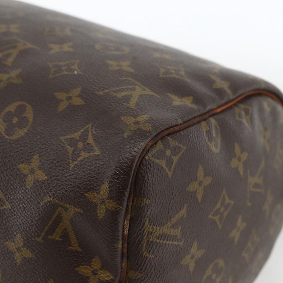 LOUIS VUITTON Monogram Speedy 30 Hand Bag M41526 LV Auth BSZ595