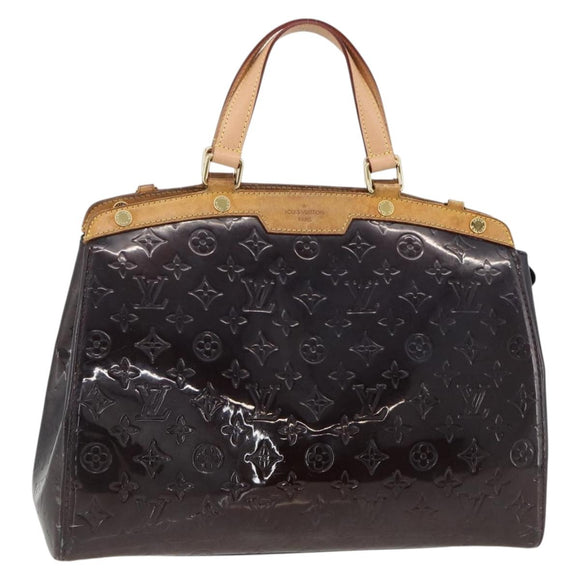 LOUIS VUITTON Monogram Vernis Blair GM Bag 2way Amarante M91616 LV Auth BSZ597