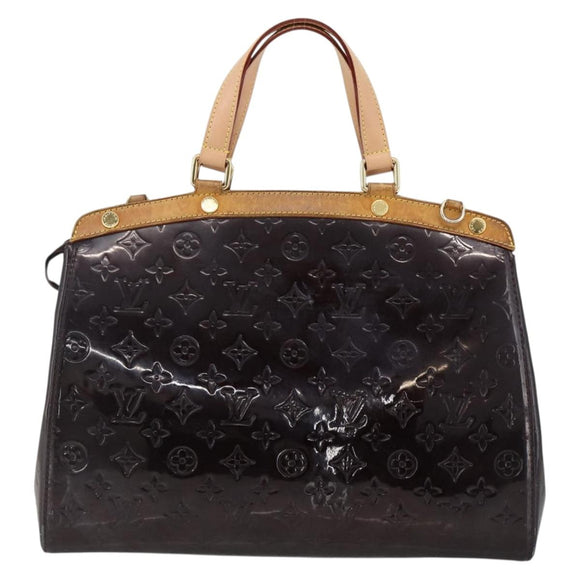 LOUIS VUITTON Monogram Vernis Blair GM Bag 2way Amarante M91616 LV Auth BSZ597