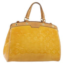 LOUIS VUITTON Vernis Blair MM Bag 2way Rose Angelique M90068 LV Auth BSZ598-1