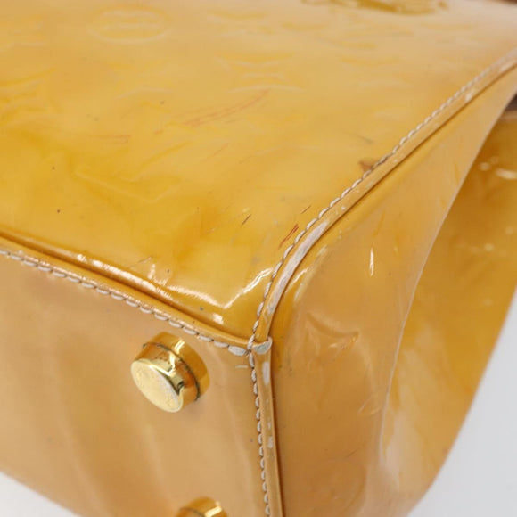 LOUIS VUITTON Vernis Blair MM Bag 2way Rose Angelique M90068 LV Auth BSZ598