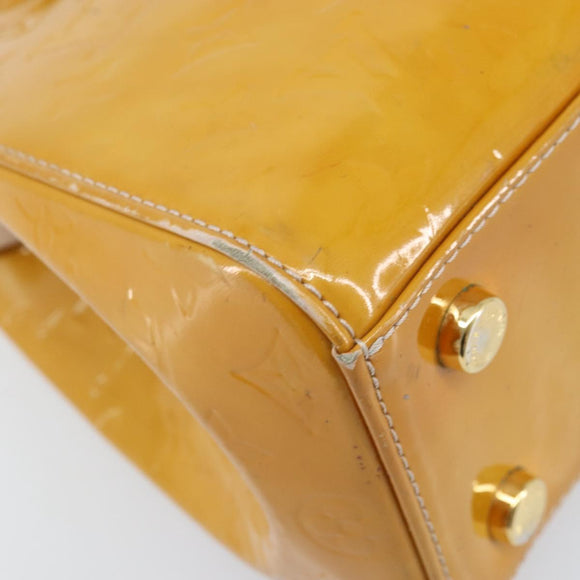 LOUIS VUITTON Vernis Blair MM Bag 2way Rose Angelique M90068 LV Auth BSZ598