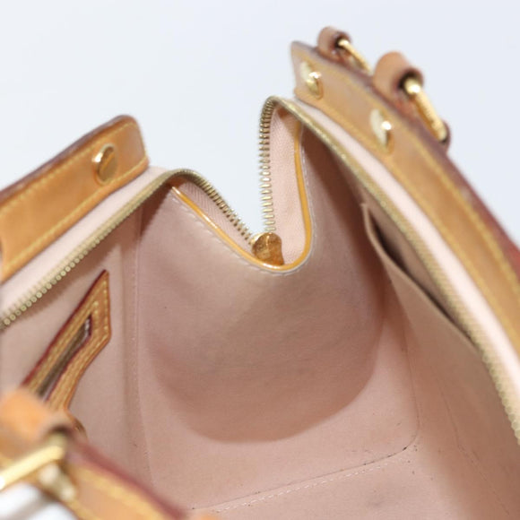 LOUIS VUITTON Vernis Blair MM Bag 2way Rose Angelique M90068 LV Auth BSZ598