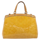 LOUIS VUITTON Vernis Blair MM Bag 2way Rose Angelique M90068 LV Auth BSZ598-2