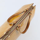 LOUIS VUITTON Vernis Blair MM Bag 2way Rose Angelique M90068 LV Auth BSZ598-6