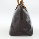 LOUIS VUITTON Monogram Vernis Bellevue GM Tote Bag Amarante M93589 Auth BSZ599-4