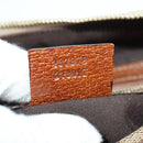 GUCCI GG Canvas Bamboo Hand Bag Beige Gold 137378 Auth BSZ605A-22