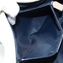 Christian Dior Trotter Canvas Shoulder Bag PVC Light Blue Silver Auth BSZ617-22