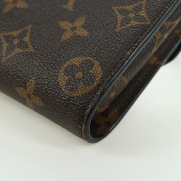 LOUIS VUITTON Yamamoto Kansai Portefeuille Chain Bag M67256 LV Auth BSZ668SAM