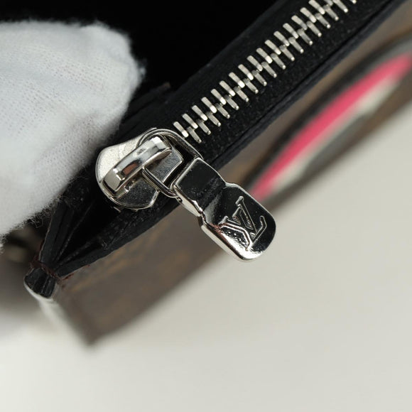 LOUIS VUITTON Yamamoto Kansai Portefeuille Chain Bag M67256 LV Auth BSZ668SAM