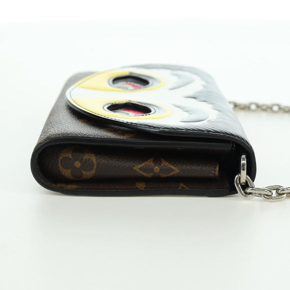 LOUIS VUITTON Yamamoto Kansai Portefeuille Chain Bag M67256 LV Auth BSZ668SAM