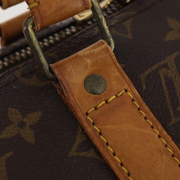 LOUIS VUITTON Monogram Keepall 50 Boston Bag M41426 LV Auth BSZ706