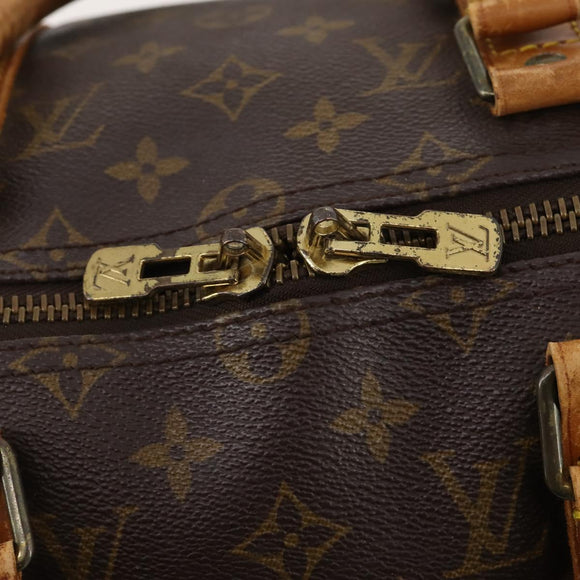 LOUIS VUITTON Monogram Keepall 50 Boston Bag M41426 LV Auth BSZ706