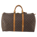 LOUIS VUITTON Monogram Keepall 50 Boston Bag M41426 LV Auth BSZ706-2