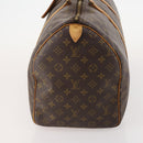 LOUIS VUITTON Monogram Keepall 50 Boston Bag M41426 LV Auth BSZ706-3
