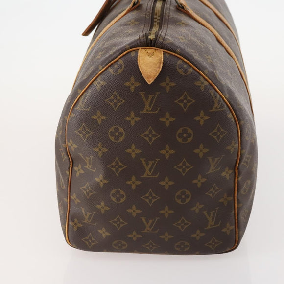 LOUIS VUITTON Monogram Keepall 50 Boston Bag M41426 LV Auth BSZ706
