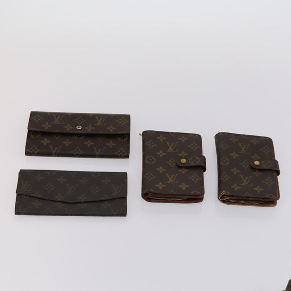 LOUIS VUITTON Monogram Geldbörse 10er Set LV Auth CB030