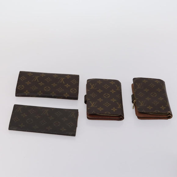 LOUIS VUITTON Monogram Geldbörse 10er Set LV Auth CB030