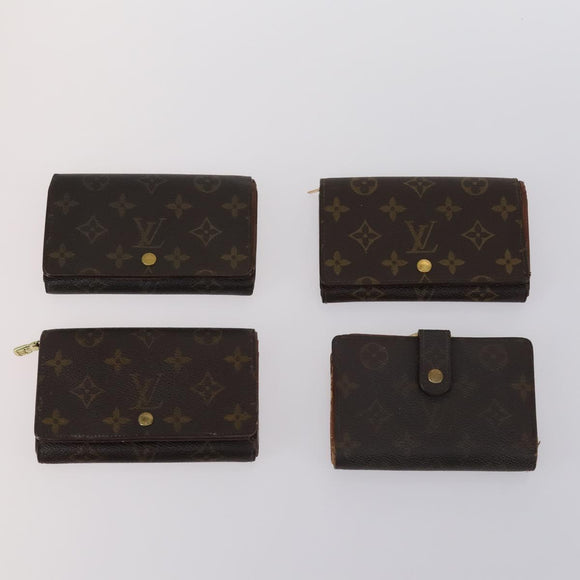 LOUIS VUITTON Monogram Geldbörse 10er Set LV Auth CB030