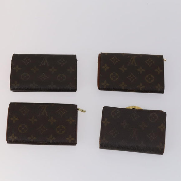 LOUIS VUITTON Monogram Geldbörse 10er Set LV Auth CB030